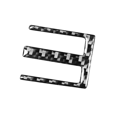 Carbon Fiber Decorative Sticker for Subaru BRZ and Toyota 86 2017-2019 — carbon fiber badge trim piece for 2017-2019 BRZ/86
