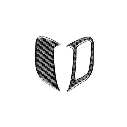 Carbon Fiber Decorative Sticker for Volkswagen Scirocco Doors — lightweight carbon fiber door accent set