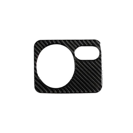 Carbon Fiber Decorative Sticker for Volkswagen Golf 6 Headlight Switch - carbon fiber trim for dashboard upgrade
