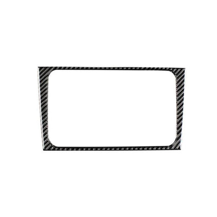 Decorative Carbon Fiber Car Sticker for Volkswagen Golf 6 CD Panel – carbon fiber trim for left or right CD panel, dashboard protection and styling