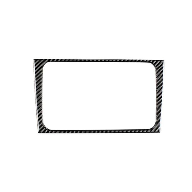 Decorative Carbon Fiber Car Sticker for Volkswagen Golf 6 CD Panel – carbon fiber trim for left or right CD panel, dashboard protection and styling