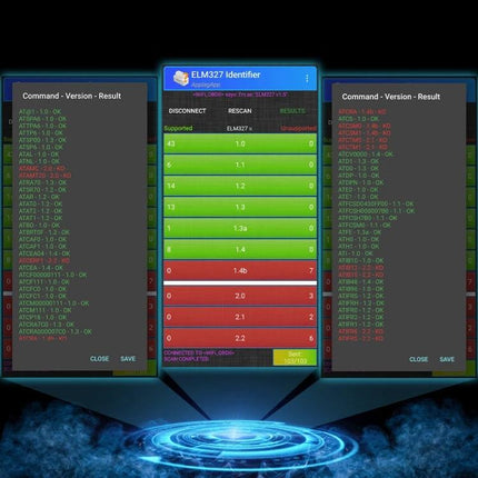 Essential Car Diagnostic Tool for Routine Vehicle Maintenance - OBD2 ELM327 app screen showing diagnostic codes and scan results