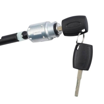 Durable Stainless Steel Hood Lock With Key For Ford Focus - corrosion-resistant hood lock cylinder with keys, OEM-fit for Ford Focus