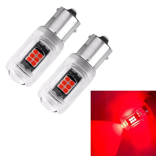 Two Pack Car LED Turn Signal Lights Red White Yellow