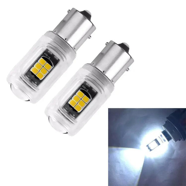 Two Pack Car LED Turn Signal Lights Red White Yellow
