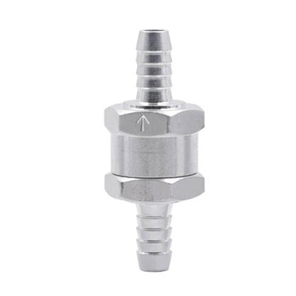 Car 8mm Aluminum Fuel Check Valve For Cars Daily Use - inline aluminum one-way fuel check valve for 8mm carburettor lines