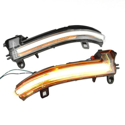BMW 3 Series F20 Dynamic LED Mirror Turn Signal Light Transparent plug-and-play transparent dynamic scrolling turn signal for mirror