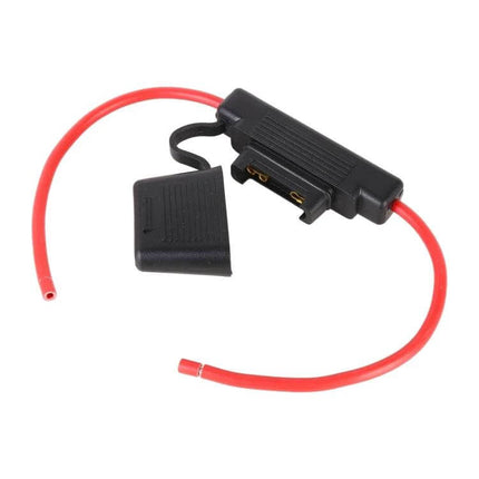 Waterproof Fuse Box Fuse Holder Large Size For Easy Circuit Expansion compact waterproof inline fuse holder with red leads for automotive marine RV use