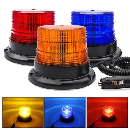 School Bus Safety Warning Light For Rear End Collision Yellow
