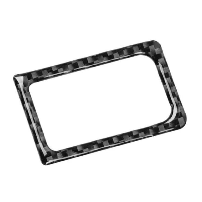 Carbon Fiber Decorative Stickers for Car Door and Window Controls - carbon fiber trim frame for Nissan GTR R35 interior