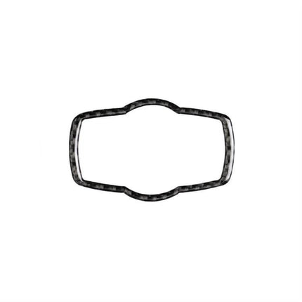 Carbon Fiber Decorative Sticker for BMW Headlight Switches - carbon fiber trim overlay for dashboard headlight control