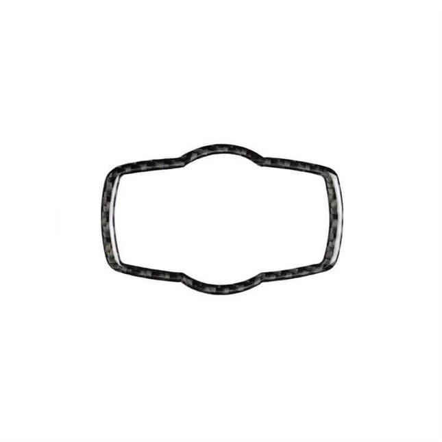 Carbon Fiber Decorative Sticker for BMW Headlight Switches - carbon fiber trim overlay for dashboard headlight control