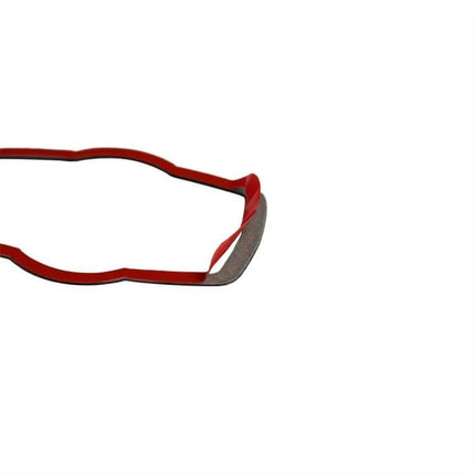 Carbon Fiber Decorative Sticker for BMW Headlight Switches - red trim carbon fiber decal for dashboard switch
