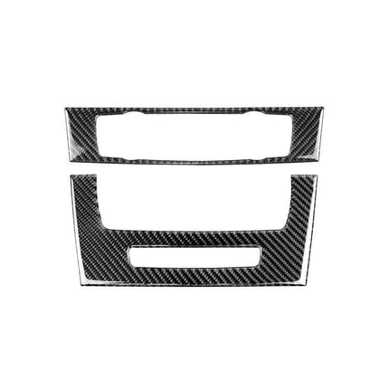 Carbon Fiber Decorative Sticker for BMW E90 Central Panel - carbon fiber dashboard trim set for E90 central panel