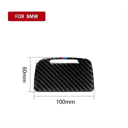 Carbon Fiber Ashtray for BMW 5 Series with Three Colors - carbon fiber 100x60mm compact ashtray for BMW interior