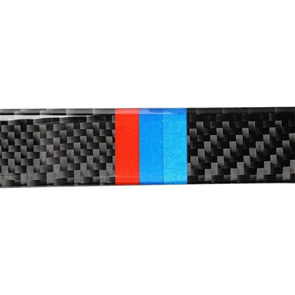 Carbon Fiber Decorative Sticker for BMW 5 Series Rear Outlet