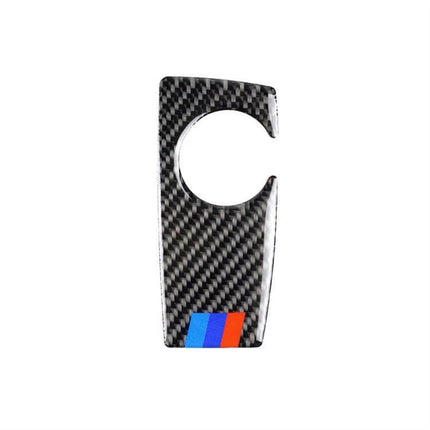 Carbon Fiber Decorative Sticker for BMW 5 Series Interiors - carbon fiber console trim with M stripe