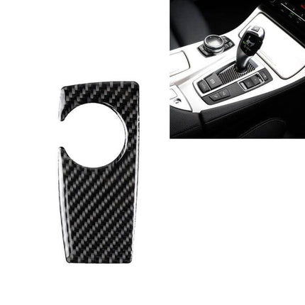 Carbon Fiber Decorative Sticker for BMW Handbrake Panel, Right-Hand Drive - carbon fiber trim for RHD handbrake