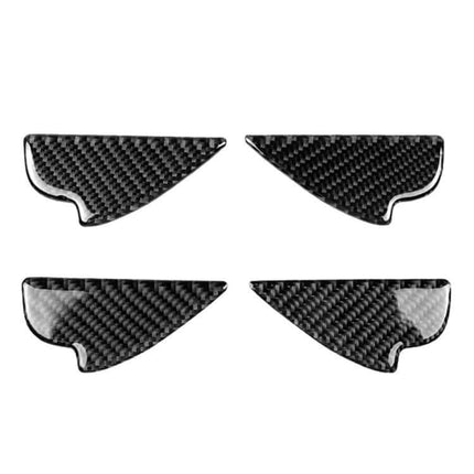 Universal Carbon Fiber Inner Door Bowl Sticker for Mazda Cars - set of 4 carbon fiber inner door bowl decals