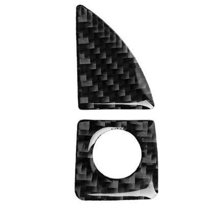 Carbon Fiber Glove Box Decorative Sticker for Lexus IS Series 2006-2012 - carbon fiber glove box trim pieces shown