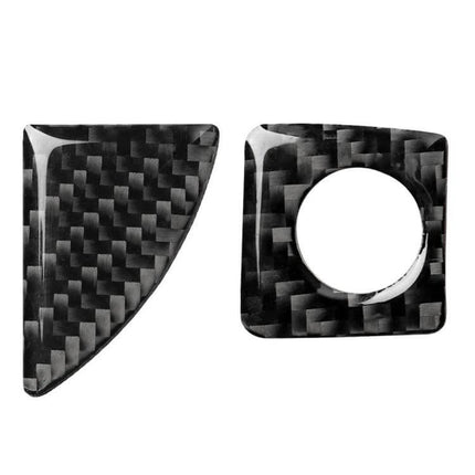 Carbon Fiber Glove Box Decorative Sticker for Lexus IS Series 2006-2012 – carbon fiber glove box trim pieces, left and right