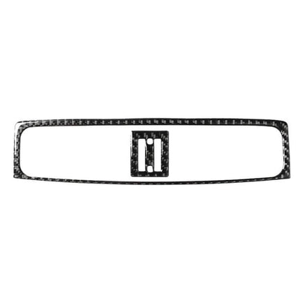 Carbon Fiber Middle Air Outlet Decorative Sticker for Lexus Models - carbon fiber dashboard vent trim, easy apply interior upgrade