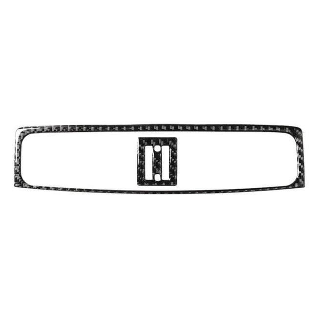 Carbon Fiber Middle Air Outlet Decorative Sticker for Lexus Models - carbon fiber dashboard vent trim, easy apply interior upgrade