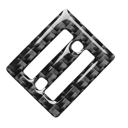 Carbon Fiber Middle Air Outlet Decorative Sticker for Lexus Models dashboard carbon fiber vent trim piece