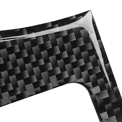 Carbon Fiber Decorative Window Sticker for Lexus IS Series – close-up carbon fiber texture and glossy finish for IS250 IS300 IS350C 2006-2012