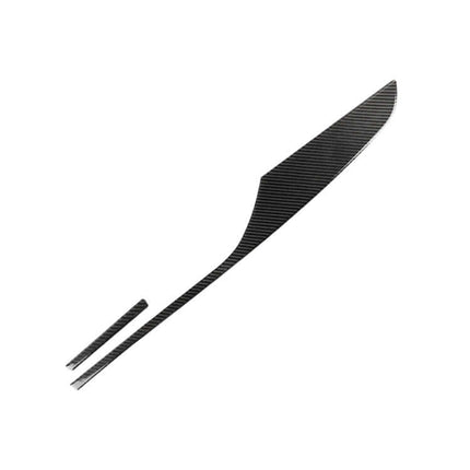 Carbon Fiber Dashboard Decorative Strip for Audi A6 S6 2012-2018 - lightweight carbon fiber interior trim piece