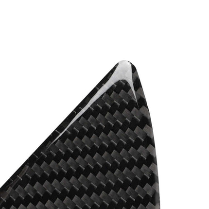 Carbon Fiber Dashboard Decorative Strip for Audi A6 S6 2012-2018 - close-up carbon fiber weave glossy finish for dashboard trim
