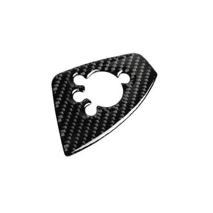 Decorative Carbon Fiber Sticker for Audi TT Door Buttons - carbon fiber door button cover for 2008-2014 Audi TT interior upgrade