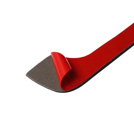 Carbon Fiber Decorative Strip for Audi TT Passenger Seat, Left Drive - red adhesive-backed trim piece for passenger seat interior