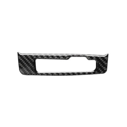 Carbon Fiber Decorative Sticker for Audi A3 Shift Frame - glossy carbon fiber trim for Audi A3 shift frame upgrade