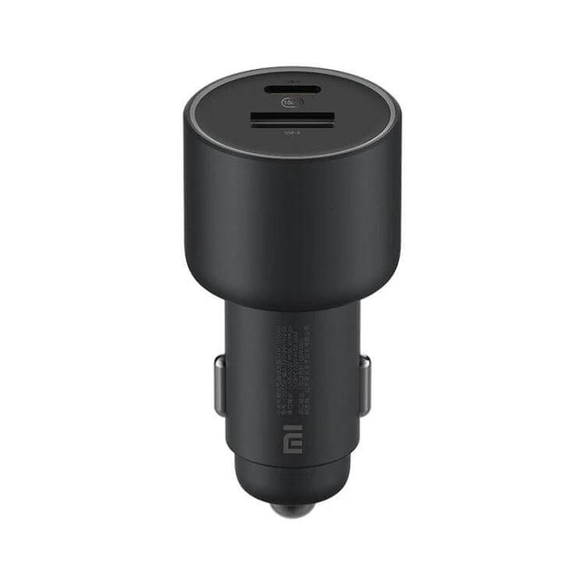 Xiaomi Car Charger With USB-C And USB-A Ports For On-The-Go Charging – compact black dual-port 68W in-car charger (USB-C + USB-A)