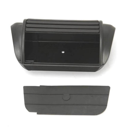 Dashboard Storage Organizer for Jeep Wrangler JK 2012-2017 black ABS plastic dashboard tray with removable cover for keys phones and coins