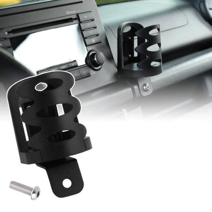 Versatile Car Cup Holder for Suzuki Jimny Drink Storage securely mounted on dash to keep drinks steady and prevent spills during commutes and off-road trips