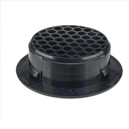 Universal AC Vent 100x75mm Replacement Part for Vehicles black ABS round grille insert for motorhomes buses yachts