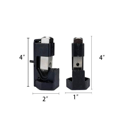 Car Battery Cable Crimp Tool For Terminals Everyday Use - hammer-style crimp tool for 8 AWG to 1 AWG battery terminals, 4" x 2" compact durable steel rubber