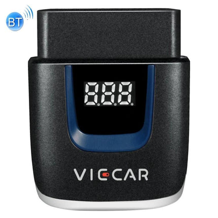 Viecar Tool for Daily Vehicle Maintenance and Checks - compact OBD-II Bluetooth diagnostic scanner with LED display for engine codes and voltage monitoring
