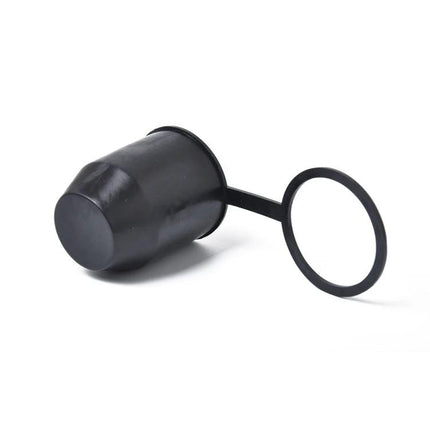 Plastic Tow Ball Cover for Everyday Vehicle Towing Maintenance - black 50mm protective plastic tow ball cap