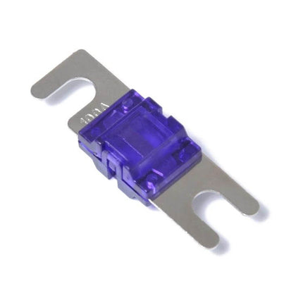 5 Piece Mini ANL Fuse Set for Car Audio 30A 40A 60A 80A 100A - single purple 60A mini ANL fuse, compact 32V DC overcurrent protection for car audio wiring