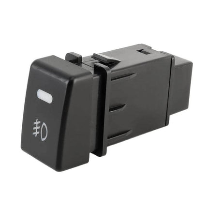 Isuzu Fog Light Switch With Cable Easy Front Panel Install - black replacement fog light switch with wiring cable ready for front-panel install