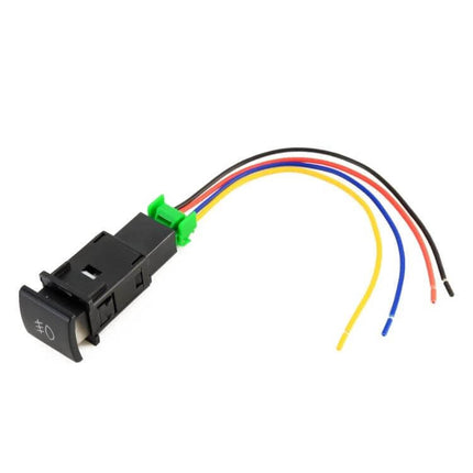 Fog Light On-Off Button Switch For Toyota Camry With Cable black plastic switch with wiring harness for Camry Corolla Auris replacement