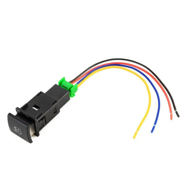Fog Light On-Off Button Switch For Toyota Camry With Cable black plastic switch with wiring harness for Camry Corolla Auris replacement