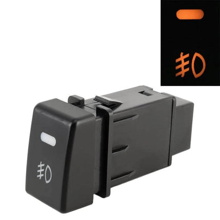 Isuzu Fog Light On Off Button Switch Without Cable - replacement dash fog light on/off button switch, cable-free, fits standard panel