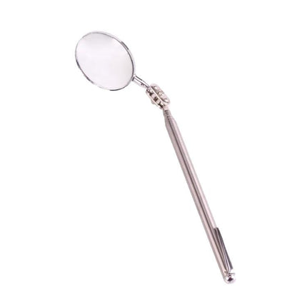 Compact Telescoping Mirror for Inspecting Car Undercarriage at Home — telescoping inspection mirror for driveway maintenance
