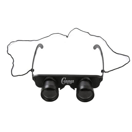 Camman Fishing Binoculars 3x28 Adjustable Focus For Outdoor Use lightweight compact binoculars with soft plastic frame and neck strap