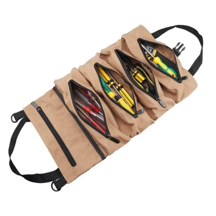 Car Canvas Tool Hanging Bag Electrician Package Multi Color