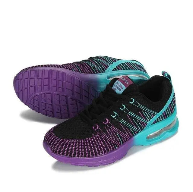 Casual Mesh Women Sneakers Breathable Half-Cushion Shoes